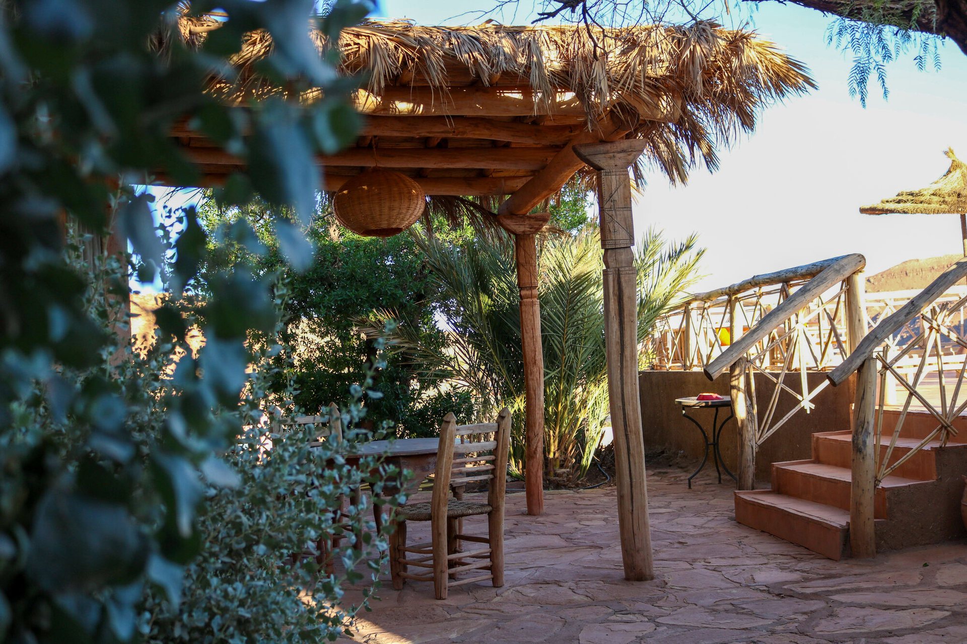 Terrasse pergola — Irocha, Tisselday